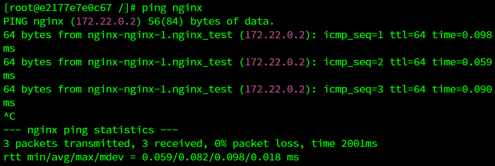 centos ping